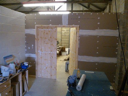 Dividing wall completed